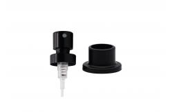 China Aluminum Black Perfume Spray Pump Crimp FEA20 With Stepped Collar supplier