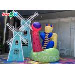 190T Oxford Cloth 3D Inflatable Flower Model For Outdoor Advertising Promotion Display for sale