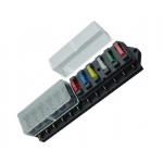 Marine 40A Circuit Fuse Block 12 Slots Fuse Box Holder 42mm for sale