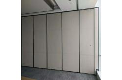 China 85 mm Commercial Folding Partition Walls Melamine Board Door Material supplier