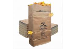 China Lining Lawn Paper Bags With Accept Custom Packaging And Heavy Weight Capacity supplier