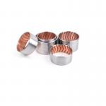 Low Speed High Load Bimetal Bearing Bushes , Metal Sleeve Bushing for sale