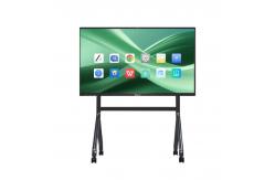 China 86 Inch 4K AI Interactive Whiteboard with 50 Point Multi Touch Wireless Projection and Smart Collaboration Tools supplier