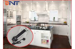 China UK Standard Pop Up Counter Outlet , Vertical Pull Up Tower Socket supplier