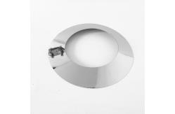 China Professional Wood Heater Chimney Kit Adjustable Storm Collar Polished Surface supplier