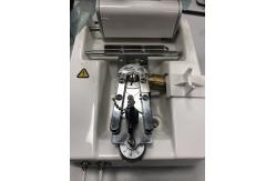 China Shiny Silver Lens Grooving Machine , Auto Lens Groover 0.65mm Groove Width supplier