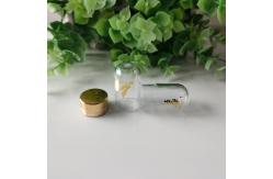 China ISO9001 Mini Pill Bottles 3ml Plastic Bottle With Metal Cap supplier