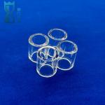 Supplier Custom Fire Polished Quartz Glass Tube High Temperature Resistant for sale