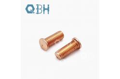 China Copper Brass Plated Spot Welding Sheet Metal CD Weld Stud Bolts supplier