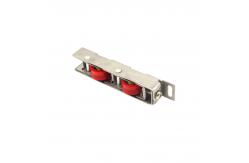 China Heavy Duty Adjustable Sliding Window Roller Pulley 60 Series Red Wheel OEM supplier