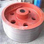 50mm Diameter Jaw Crusher Pulley Flywheel Of Mining Machine Spare Parts