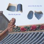 Grey Chinese Old House Roof Tiles for sale