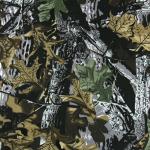 Cotton Polyester Blended Realtree Camo Upholstery Fabric Twill 3/1 for sale