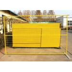 6 X 9.5 Temporary Site Fencing Powder Coated Canada Standard Construction Panels for sale