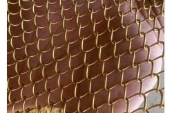 China Customized 1.2MM Wire Chain Link Screen Curtain In Restaurants Cafes supplier
