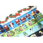 Custom Kawaii Cute Washi Paper Tape Printed Christmas Washi Tape