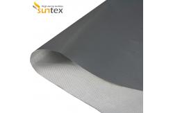 China Flame Resistant High Temperature Silicone Coated Industrial Fiberglass Fabric supplier