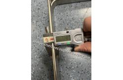 China High Power Flat Tubular Heating Element Oil Heater Side Mounted supplier