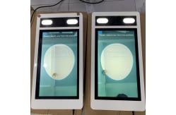China Fever Alarm ±0.3 Infrared Body Temperature Measuring Face Recognition supplier