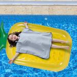 Microfiber Womens Surf Poncho Changing Robes For Swimming