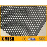 Powder Coated 3mm Perforated Mesh Screen With Slit Edge Treatment for sale