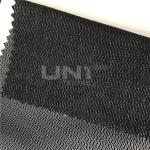 B6100E Jackets Fusible Interlining Fabric Powder Dot PES Weft Insert Napping for sale