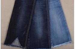 China 12.1oz Enzyme Wash Denim Fabric 58 Cotton 39 Polyester 1 Lycra supplier