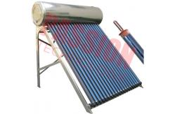 China High Pressure Roof Mounted Solar Water Heater With Electric Backup 200L Capacity supplier