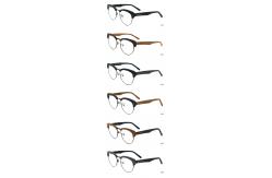 China Handmade Acetate Retro Wood Copy Optical Glasses Frame MR 5309 supplier