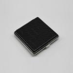 Personalized Brown Leather Cigarette Case Pouch Holder Shockproof Dustproof