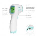 ROHS ABS Forehead One Sec Digital LCD Fever Thermometer for sale