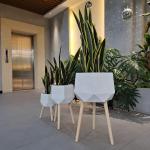 Easily Cleaned Fiber Clay Planter For Indoor And Outdoor Individuality for sale