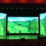 Indoor P3.91LED Stage Curtain Screen Background Advertising Rental HD No Drag for sale