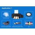 A3 A4 Sheet Digital Transfer Inkjet Printing Pet Film 100m/roll