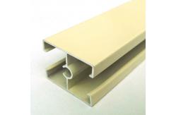 China OEM Drawing Beige T3 T8 Aluminum Window Profiles supplier