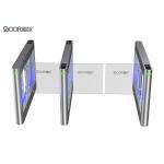 Anti Fingerprint Surface Security Swing Gate , Mechanical Turnstile Long Life Span for sale