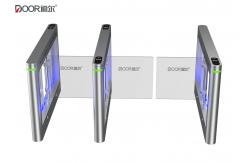 China Anti Fingerprint Surface Security Swing Gate , Mechanical Turnstile Long Life Span supplier
