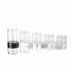 1.76oz Plastic Cosmetic Containers PET 8 Oz Recylable Amber for sale