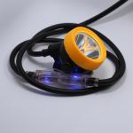 Robust Kl5lm Miners Led Cap Lamp Waterproof Ip68 Corded Rechargeable for sale