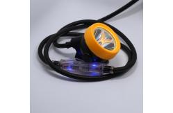China Robust Kl5lm Miners Led Cap Lamp Waterproof Ip68 Corded Rechargeable supplier