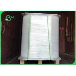 Degradable 28gsm 33mm * 5000m Straw Wrapping Paper For Packing Drinking Straws for sale