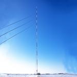 Equilateral Triangle Mobile Communication Tower Guyed Mast