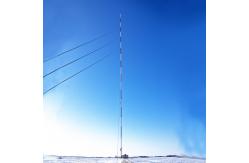 China Equilateral Triangle Mobile Communication Tower Guyed Mast supplier