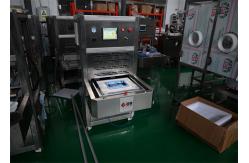 China 500W PLC Controlled Semi Auto Labeling Medical Heat Sealer With Adjustable Sealing Temperature supplier