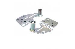 China Custom Sheet Metal Fabrication Parts Fridge Connectors Punched OEM Stamping Die supplier