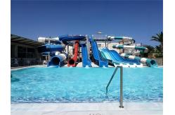 China Attraction Kid Water Park Slide 5m Width For Swimming Pool supplier