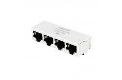 China YDS 64F-1301NW2NL Compatible LINK-PP LPJG46801DNL 100/1000 Base-T Without Led Tab Down 1x2 Port Ethernet RJ 45 Connection supplier
