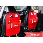 Multi Color Car Seat Back Storage Bag Using Eco Friendly Felt Material for sale
