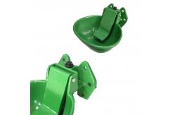 China Large Deep Flow Rate Cast Iron Water Bowl TJ-105 Powder Coated supplier
