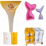 Platinum Silicone Rubber For Mermaid Tail Sugar Art Cake Decoration Silicone Mold for sale